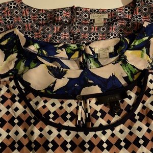 3 Jcrew short sleeve tops